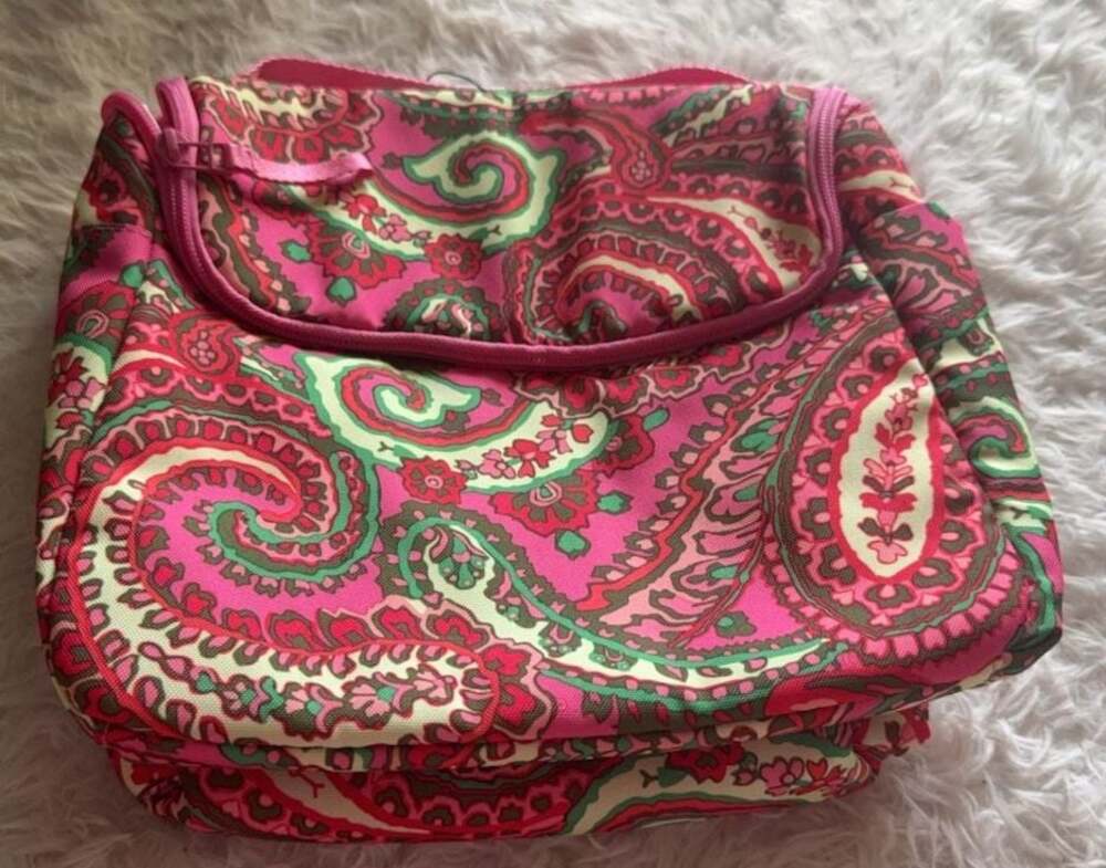 Vera Bradley Lighten Up Lunch Crossbody Bag Capri Pink